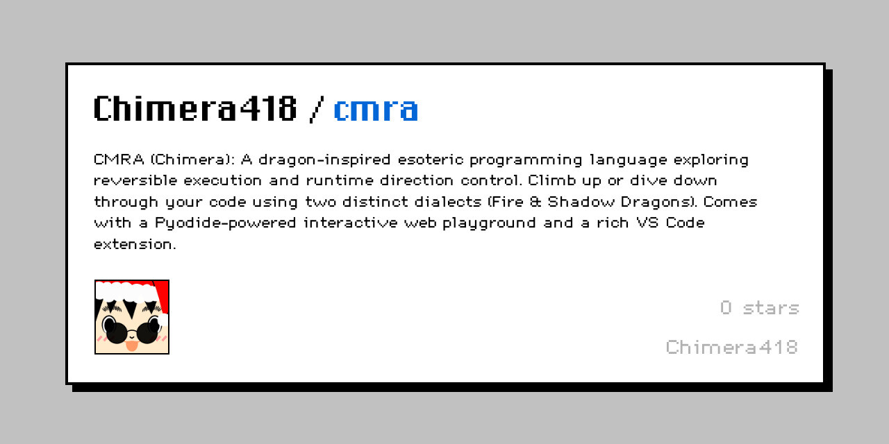 CMRA Language