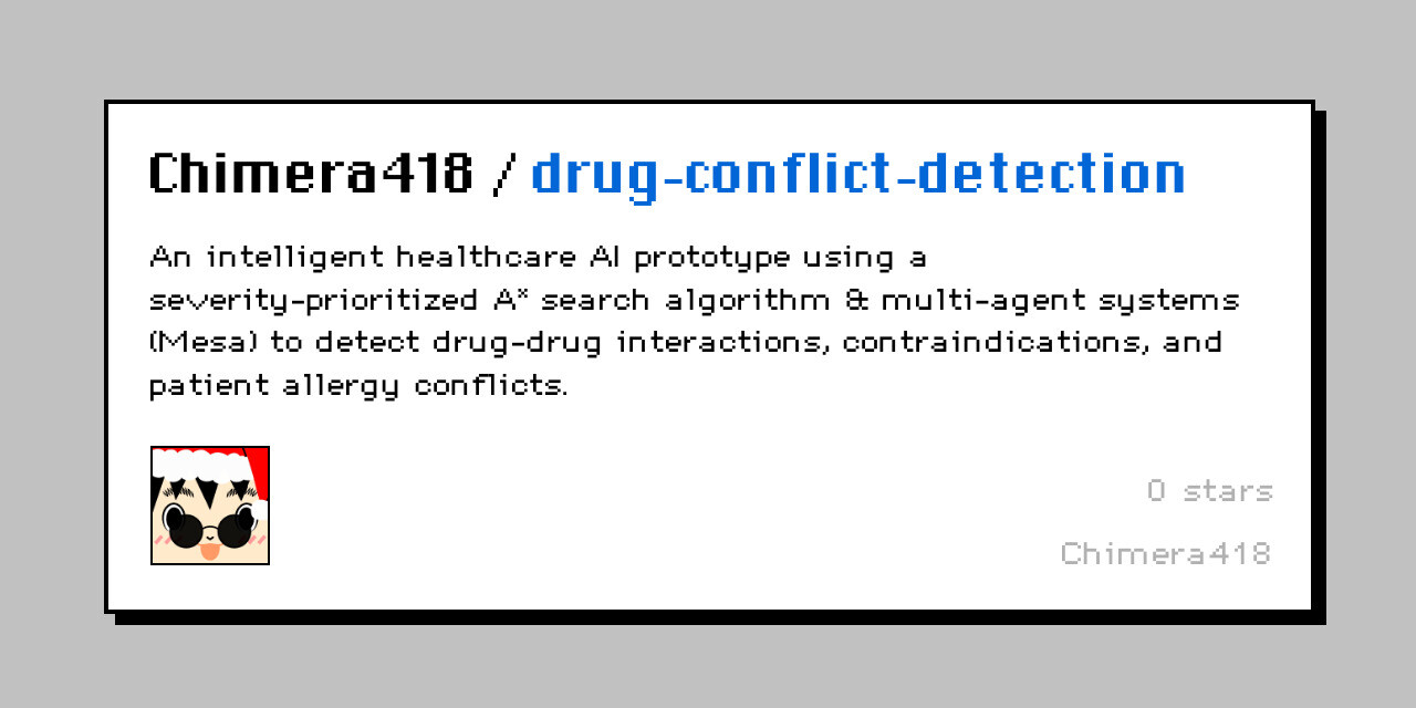 Drug Conflict Detection